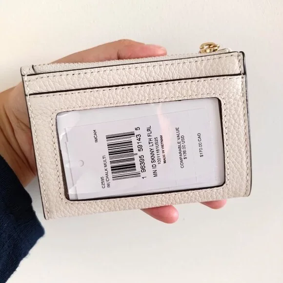 Coach Mini Skinny Id Case With Floral Print CZ595 - Picture 3 of 9